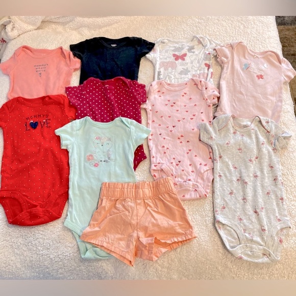 Carter's Other - Baby girl clothes Bundle 6 month baby girl clothes bundle 10 pieces